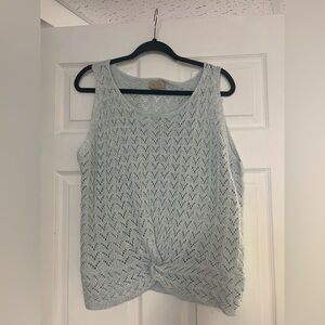 Women's Sleeveless Knit Top XL